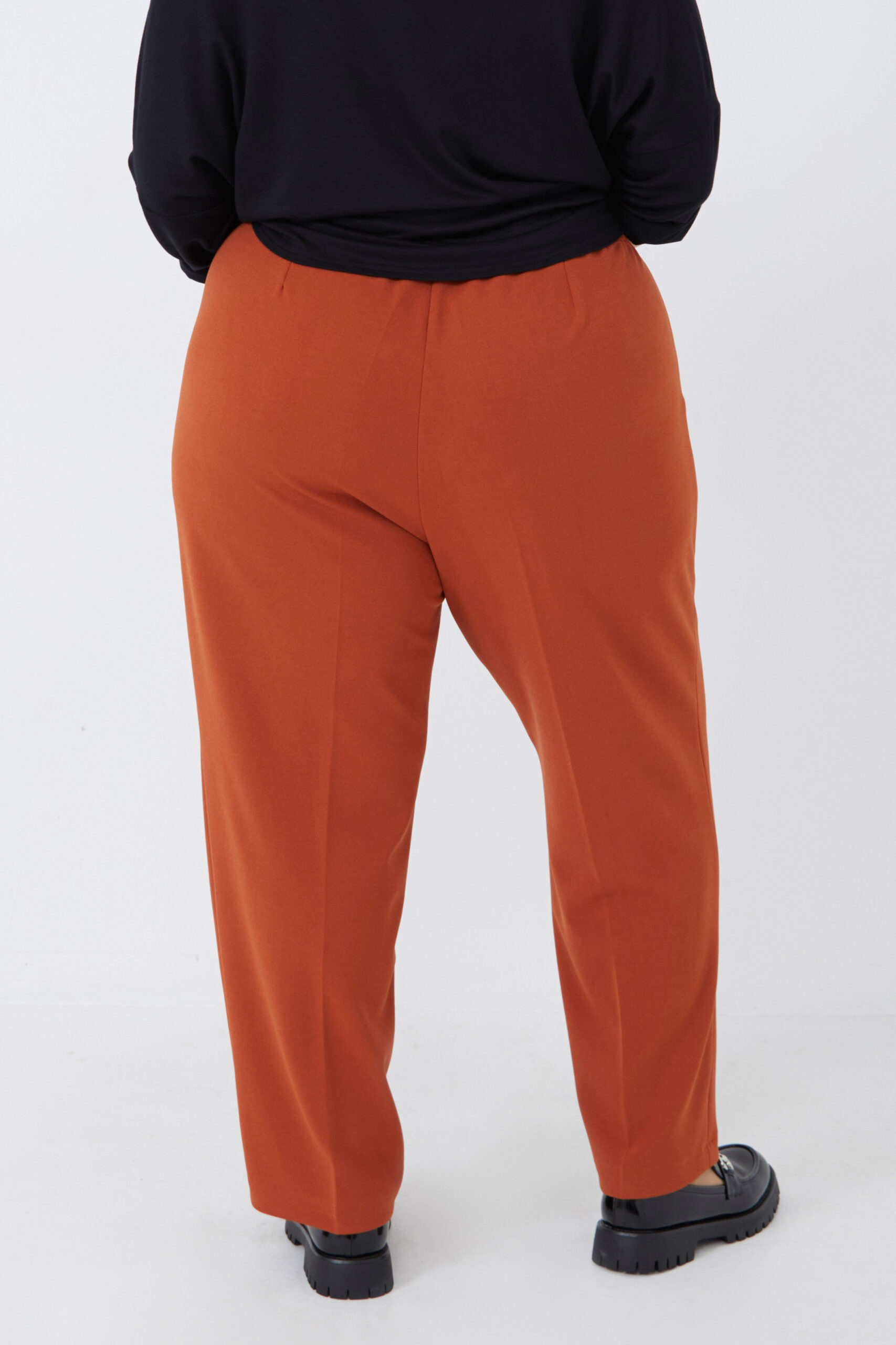 Elastyczne spodnie plus size Jean Marc Philippe w gumkę - obrazek 5