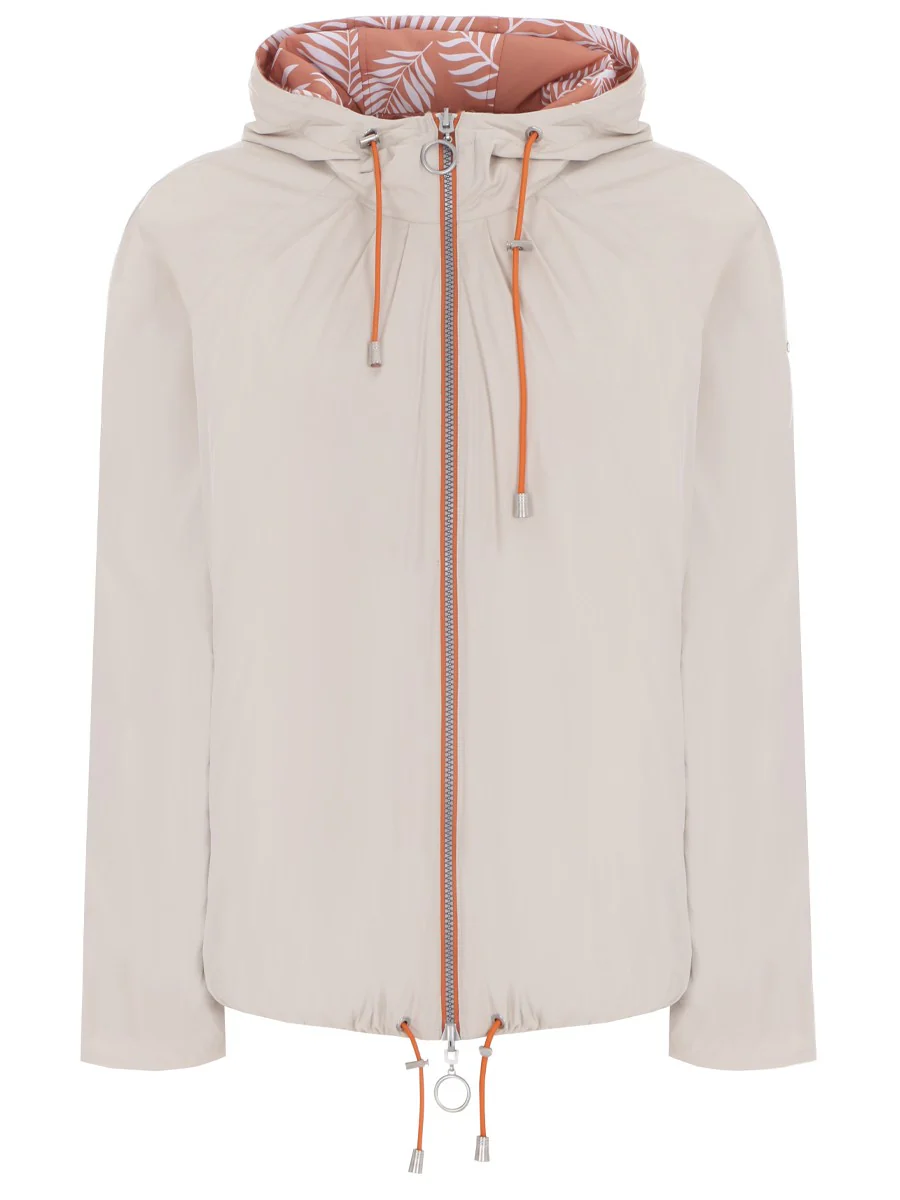 Dwustronna kurtka Baronia – lekka kurtka przejściowa z kapturem plus size Baronia