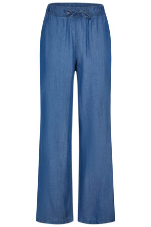 Spodnie plus size Barbara Lebek- lekki jeasnowy look