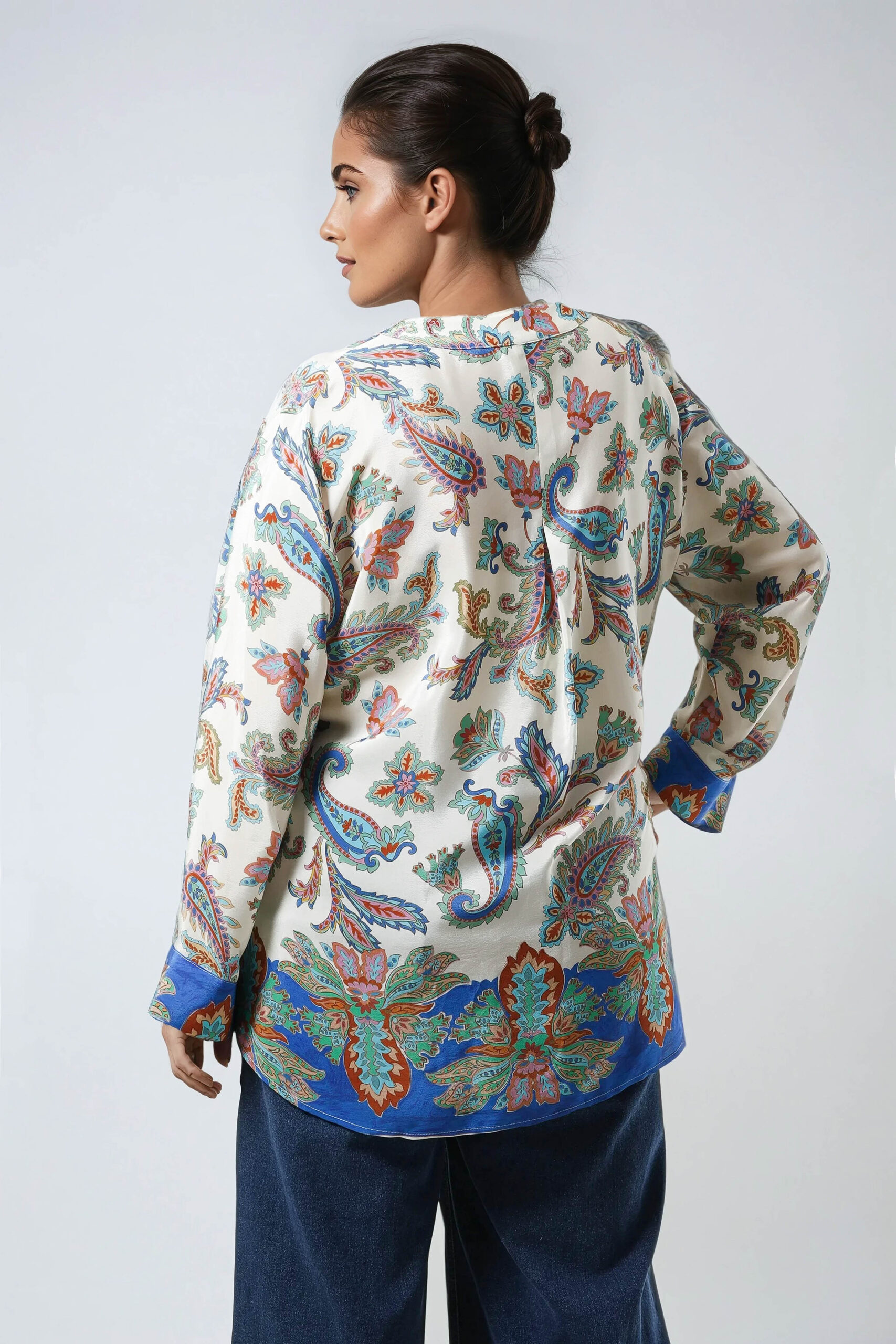 Bluzka plus size JMP multikolor– lekka i elegancka - obrazek 3
